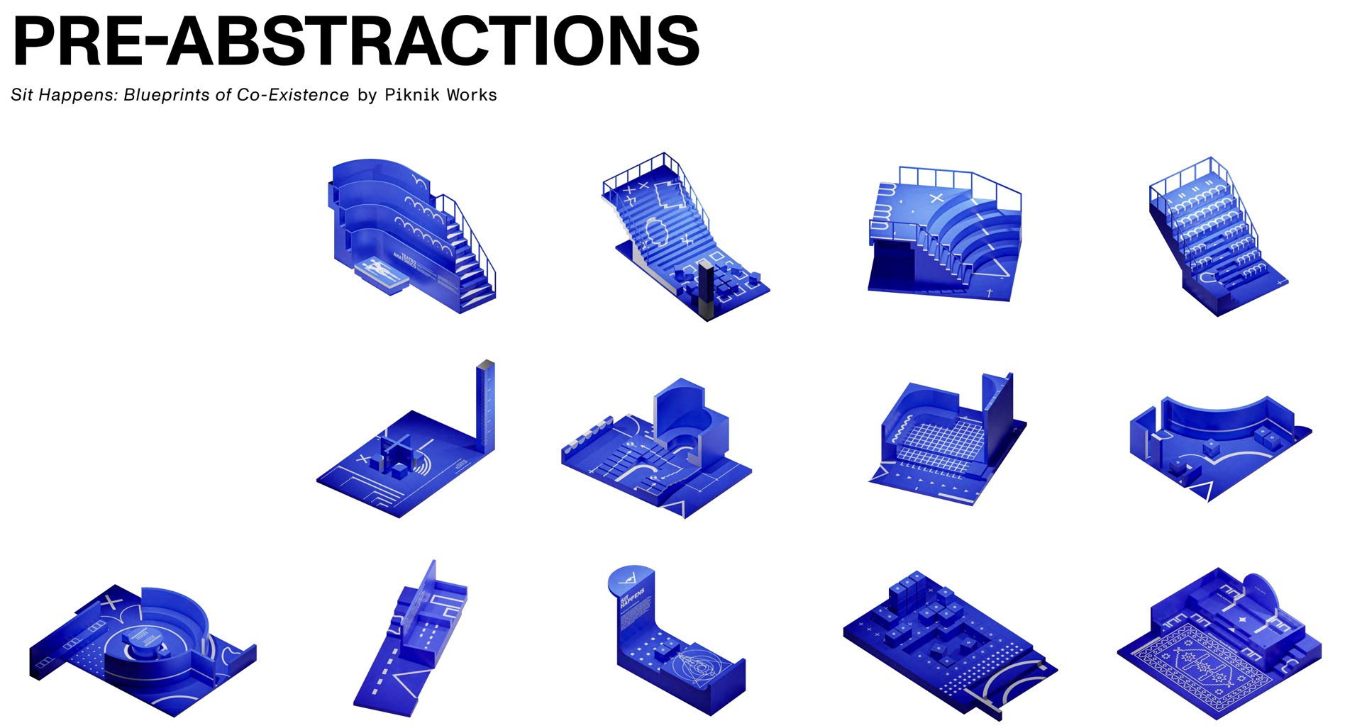 Sit Happens: Blueprints of Co-Existence — Pre-Abstractions